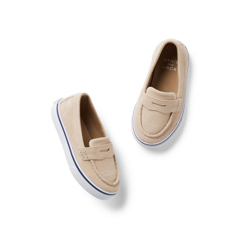 Suede Penny Loafer Sneaker - Janie And Jack